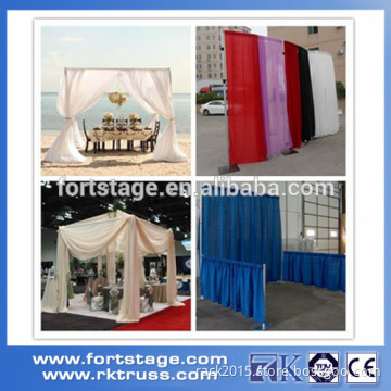2015 high quality choral stage pipe and drape alternatives